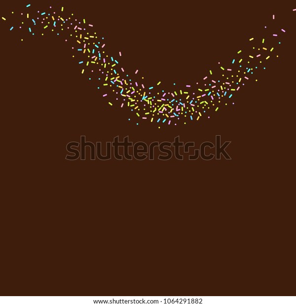 CHOCOLATE CONFETTI FLORAL