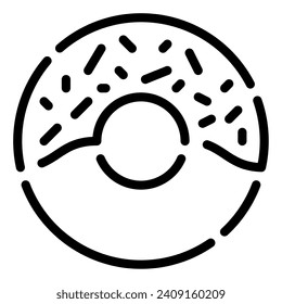 Sprinkles icon illustration for web, app, infographic, etc
