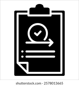 Sprint Backlog Icon Element For Design