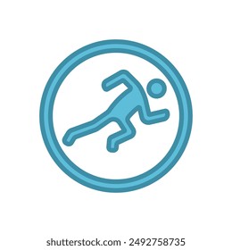 sprint icon vector design template elegant style