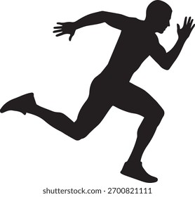 Sprint into Motion Dynamic Run silhouette
