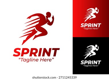 Sprint Logo Energetic Fast Track Icon
