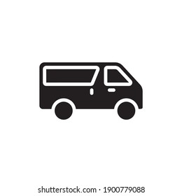 sprinter van icon in vector. Logotype