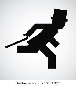 Sprinters Graphic. Vector eps8 / clip art