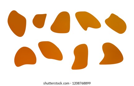 A sprite sheet, a blue liquid trap, a splash. Animation for a game or a cartoon. Abstract liquid drops. 3d illustration. Ink or fluid shapes. Science physics and chemistry