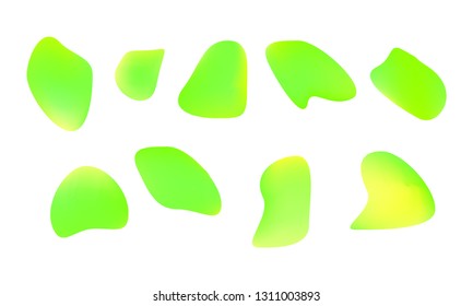 A sprite sheet, a blue liquid trap, a splash. Animation for a game or a cartoon. Abstract liquid drops. 3d illustration. Ink or fluid shapes. Science physics and chemistry