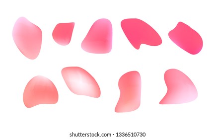 A sprite sheet, a blue liquid trap, a splash. Animation for a game or a cartoon. Abstract liquid drops. 3d illustration. Ink or fluid shapes. Science physics and chemistry