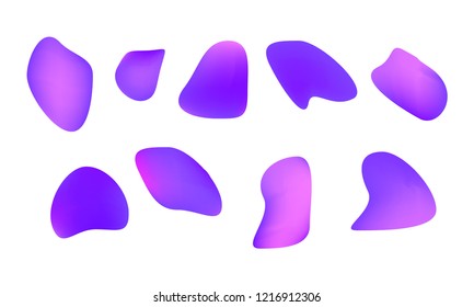 A sprite sheet, a red liquid trap, a splash. Animation for a game or a cartoon. Abstract liquid drops. 3d illustration. Ink or fluid shapes. Science physics and chemistry