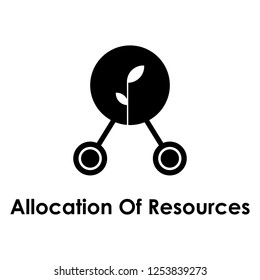 sprout, connection, allocation of resources icon. One of business icons for websites, web design, mobile app