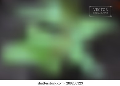 Sprout in the ground. Abstract vector background. Illustration of soft colored abstract blurred Image.
