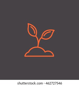  Sprout icon Flat.