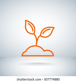  Sprout icon Flat.