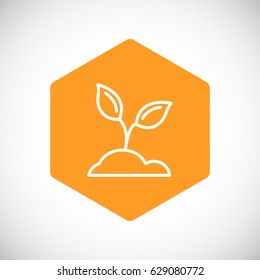  Sprout icon Flat.