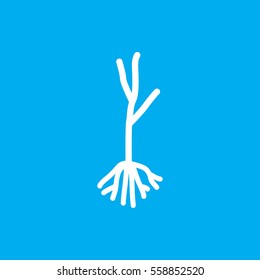 sprout icon illustration isolated vector sign symbol