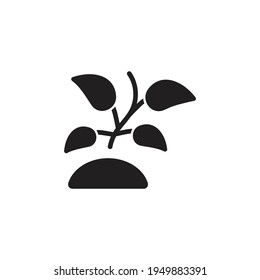 Sprout icon in vector. Logotype