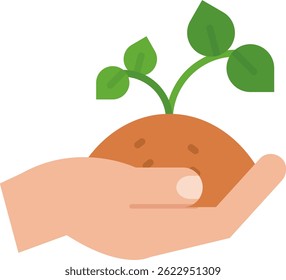 Sprout Line vector Icon Design