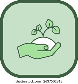 Sprout Line vector Icon Design