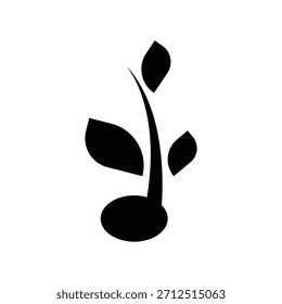 sprießen   Logo-Symbol, Abbildung