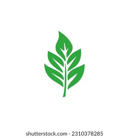 Sprout logo. nature ecology element. Vector illustration