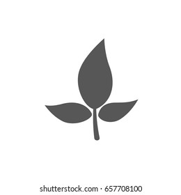 Sprout new life vector logo