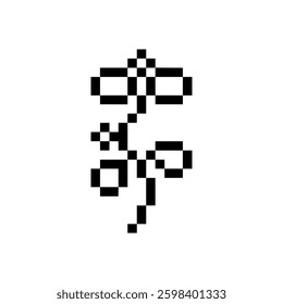 sprout plant retro pixel art