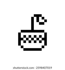 sprout plant retro pixel art
