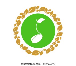  sprout shoot plant herb image vector green silhouette