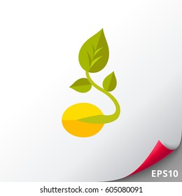 Sprouted grain icon