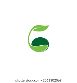 Sprouts from seeds icon vector, for farming templates