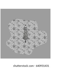 spruce, abstraction