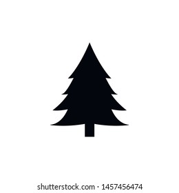 Spruce, christmas tree icon. Signs and symbol for websites, web design, mobile app on white background