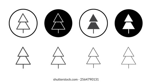 spruce icon simple vector symbol