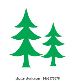 
spruce icon vector design template
