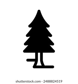 Spruce Icon Vector Symbol Design Illustration