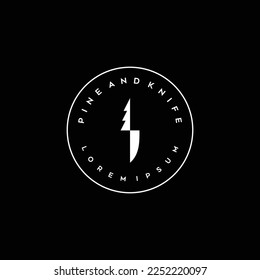spruce and knife vintage logo