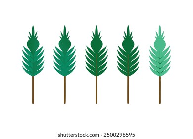 Arte en color de la aguja de abeto que captura la belleza de la textura de la aguja