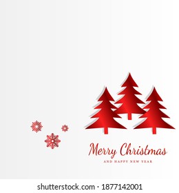 spruce and snow, christmas day and new year