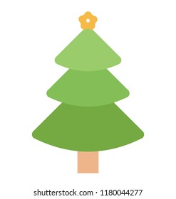 
spruce tree, christmas tree with lights and star
