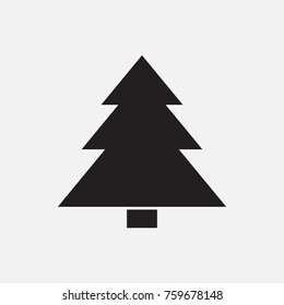 spruce tree, icon, eps10