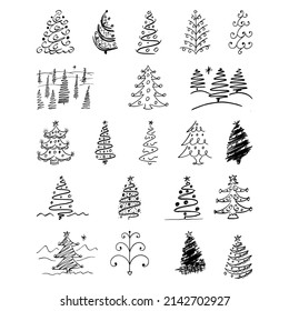 
Spruce. White background. Simple vector. Suitable for corporate content.