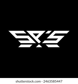 SPS letter logo vector design, SPS simple and modern logo. SPS luxurious alphabet design  