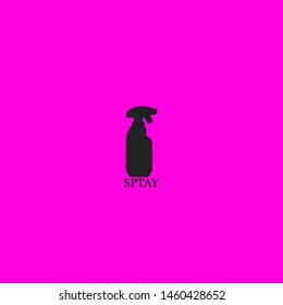 sptay icon sign signifier vector