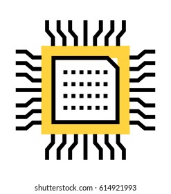 SPU Colour Line Vector Icon