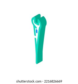 spud wrench isometric icon vector. spud wrench sign. isolated symbol illustration