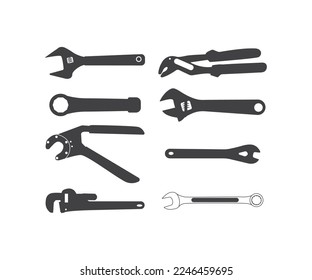 Spud Wrench svg, Adjustable Wrench Svg, Eps,, Spud Wrench clipart, Cut file, for silhouette, clipart, cricut design space svg