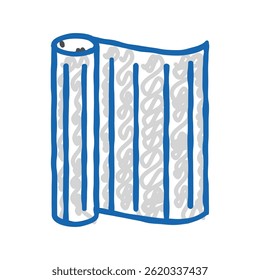 spunbond garden doodle icon sketch vector. spunbond garden sign. isolated symbol illustration