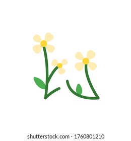 Spurge flower icon. Simple color vector elements of botanicals icons for ui and ux, website or mobile application