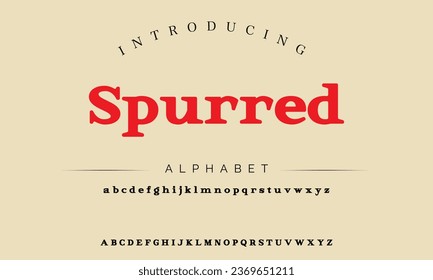 Spurred luxury elegant typography vintage serif font wedding invitation logo music fashion property