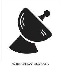 Sputnik antenna icon. antenna, Satellite antenna icon. Vector and glyph
