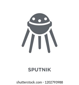 Sputnik icon. Sputnik design concept from Astronomy collection. Simple element vector illustration on white background.